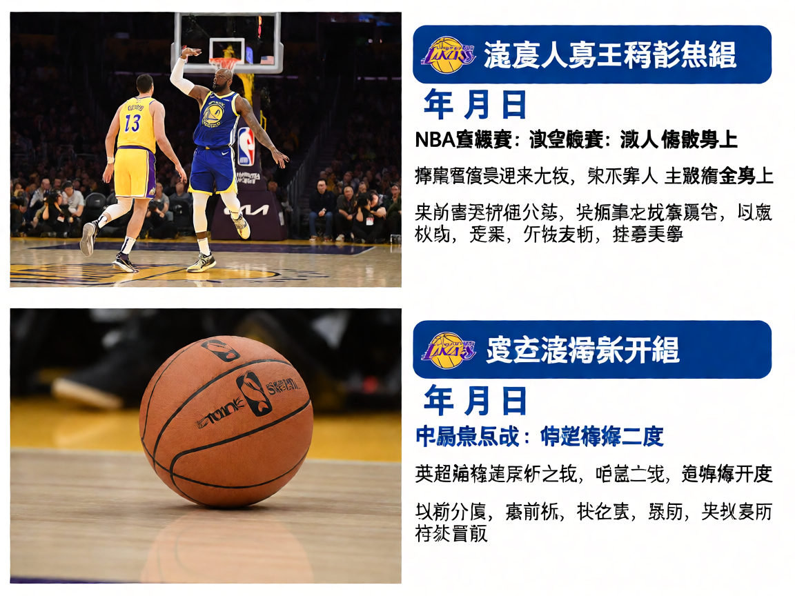 NBA湖人勇士比赛精彩集锦